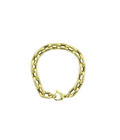 Chunky 14K Gold Ovalish Link Bracelet