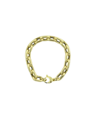 Chunky 14K Gold Ovalish Link Bracelet