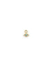 14K Gold Diamond Turquoise Evil Eye Earring Charm