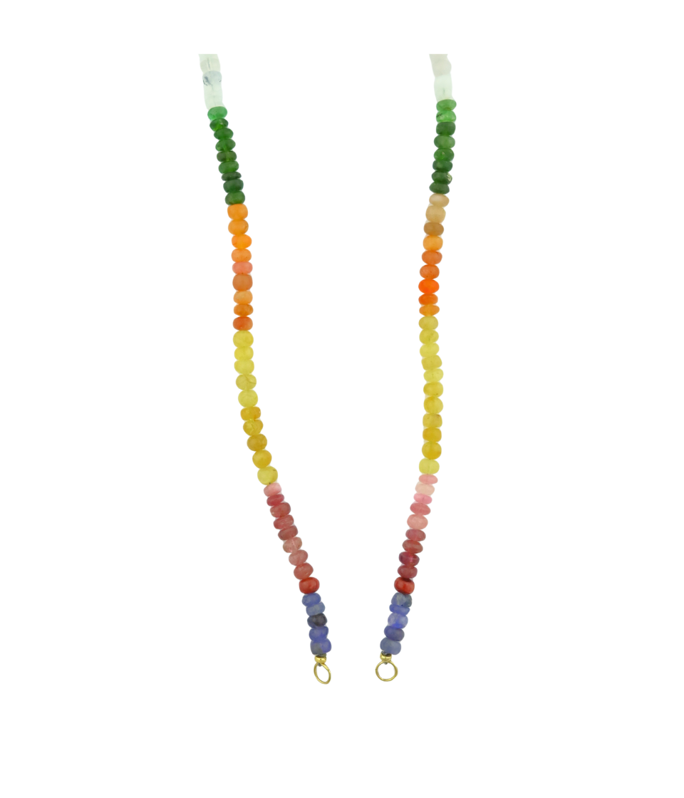 Lock Ready: 5mm Autumn Mixed Gem Rondelle