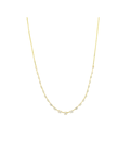 14K Gold 1.15ct Graduated Diamond & Bar Necklace