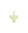 Large 14K Gold Carved Mammoth Ivory Thunderbird Charm