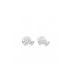14K Gold .42ct Diamond Marquise Climber Studs