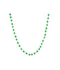 14K Gold 4mm Jade Tin Cup Necklace