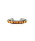 Federico Single Row Spiny Oyster Tiled Cuff