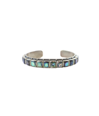 Federico Single Row Abalone Tile Cuff