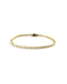 14K Yellow Gold 2.1ct Bezel Tennis Bracelet