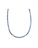 2mm Blue Kyanite Rondelle Necklace