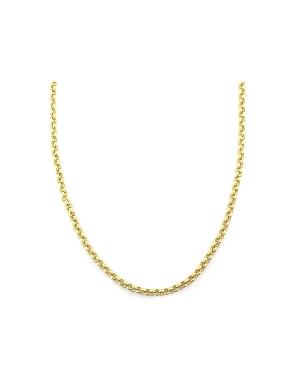 14K Gold 3.7mm Rolo Chain