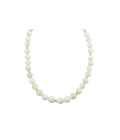 Graduated Round Mother of Pearl Beaded Necklace