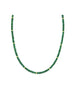 3mm Faceted Tsavorite Rondelle Necklace