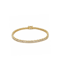 14K Gold 1.75ct Mix Shape Diamond Tennis Bracelet