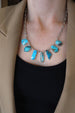 One of a Kind Federico Turquoise Slab Necklaces