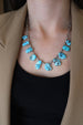One of a Kind Federico Turquoise Slab Necklaces