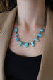 One of a Kind Federico Turquoise Slab Necklaces