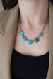 One of a Kind Federico Turquoise Slab Necklaces