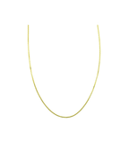 2mm 14K Gold Round Gold Box Chain