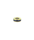 8mm 14K Gold Channel Set Blue Sapphire Spacer