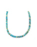 6mm Heishi Turquoise Rondelle Necklace