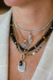 6mm Heishi Black Onyx Rondelle Necklace