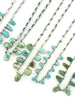 One of a Kind Federico Turquoise Slab Necklaces