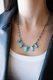 One of a Kind Federico Turquoise Slab Necklaces