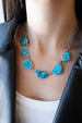 One of a Kind Federico Turquoise Slab Necklaces