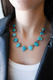 One of a Kind Federico Turquoise Slab Necklaces