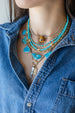 One of a Kind Federico Turquoise Slab Necklaces