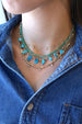 One of a Kind Federico Turquoise Slab Necklaces