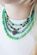 6mm Heishi Turquoise Rondelle Necklace