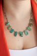 One of a Kind Federico Turquoise Slab Necklaces