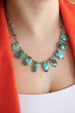 One of a Kind Federico Turquoise Slab Necklaces