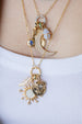 22" 14K Gold Small Cable Chain 12mm Simple Lock Necklace