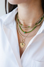 13" 14K Gold 1.2mm Tube Choker