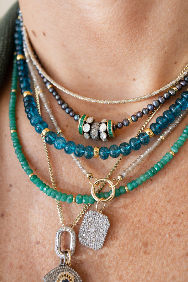 Lock Ready: Open Champagne Zircon Strand