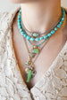 14K Gold Mini Chrysoprase Cloud Charm