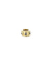 Tiny Barrel 14K Gold Blue Sapphire Spacer