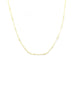 14K Gold Thin Dotted Chain