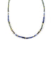 Camo Sapphire Rondelle Necklace