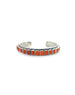 Federico Rectangle Coral Tile Cuff