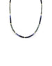 Dark Camo Sapphire Rondelle Necklace