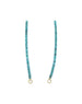 Lock Ready: 4mm Heishi Dark Turquoise Strand