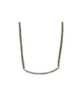 The Lina Necklace: Brown Garnet