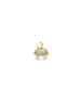 Mini 14K Gold Diamond Crab Charm