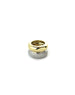 14K Gold Double Dome Diamond Spacer