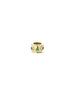Tiny Barrel 14K Gold Emerald Spacer