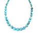 Graduated Turquoise Rondelle Necklace