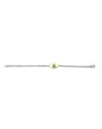 Halo Cosmic Eye Diamond Tennis Bracelet