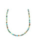 4mm Heishi Spiny Oyster Turquoise Mix Necklace